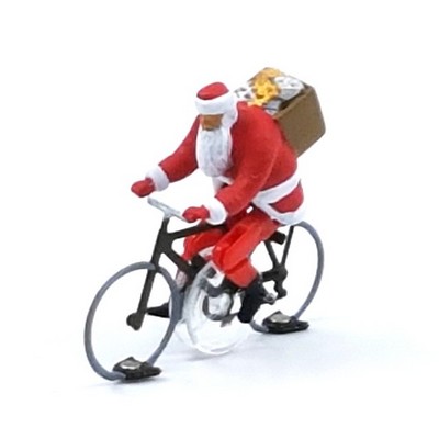 Fertig montiert fahrrad - Santa claus