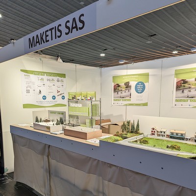 L'ancien stand qui laissera sa place à une toute nouvelle configuration en 2026