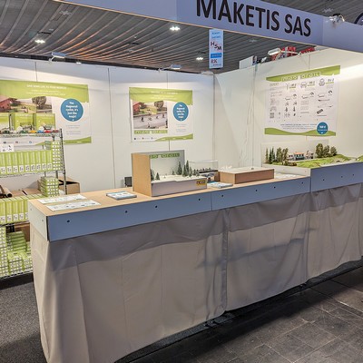 L'ancien stand qui laissera sa place à une toute nouvelle configuration en 2026